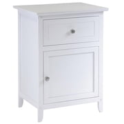 Winsome Eugene Accent Table, Nightstand, White Finish