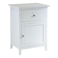 thumbnail image 1 of Winsome Eugene Accent Table, Nightstand, White Finish, 1 of 7