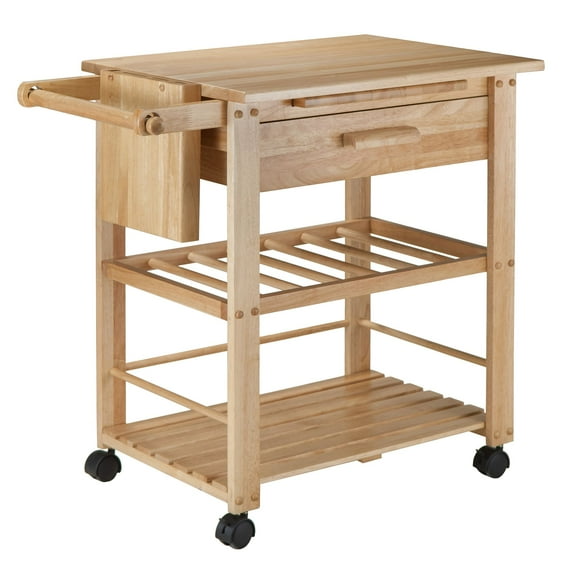 Contemporary Home Living Finland Kitchen Cart