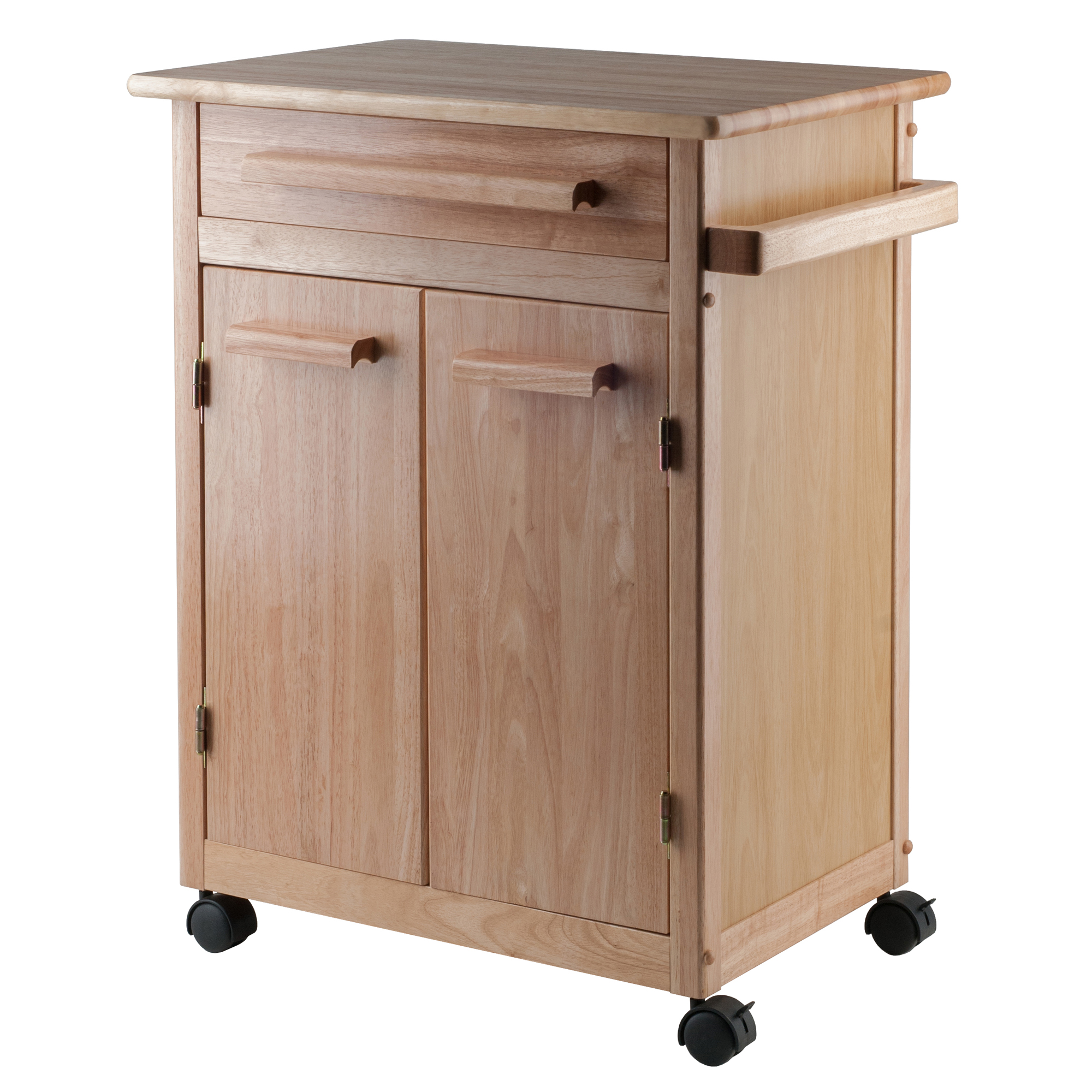 Winsome Wood Hackett Kitchen Utility Cart, Natural Finish - image 1 of 11