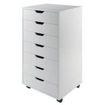 Winsome Halifax 7-Drawer Mobile Cabinet 10792, White Finish