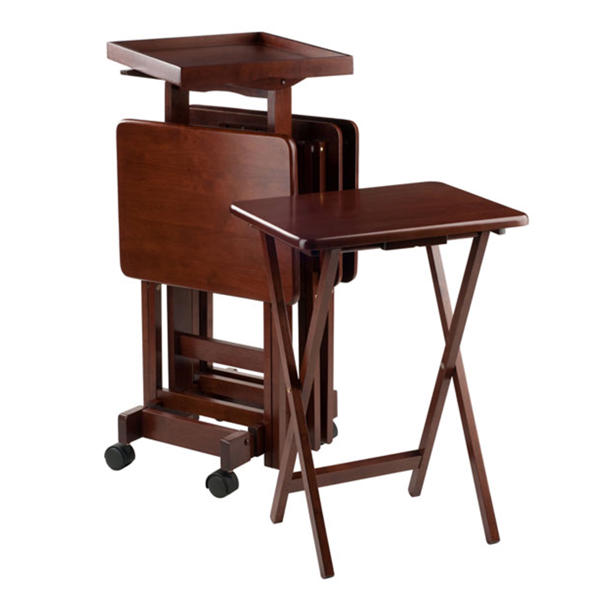Walmart tv snack tables sale