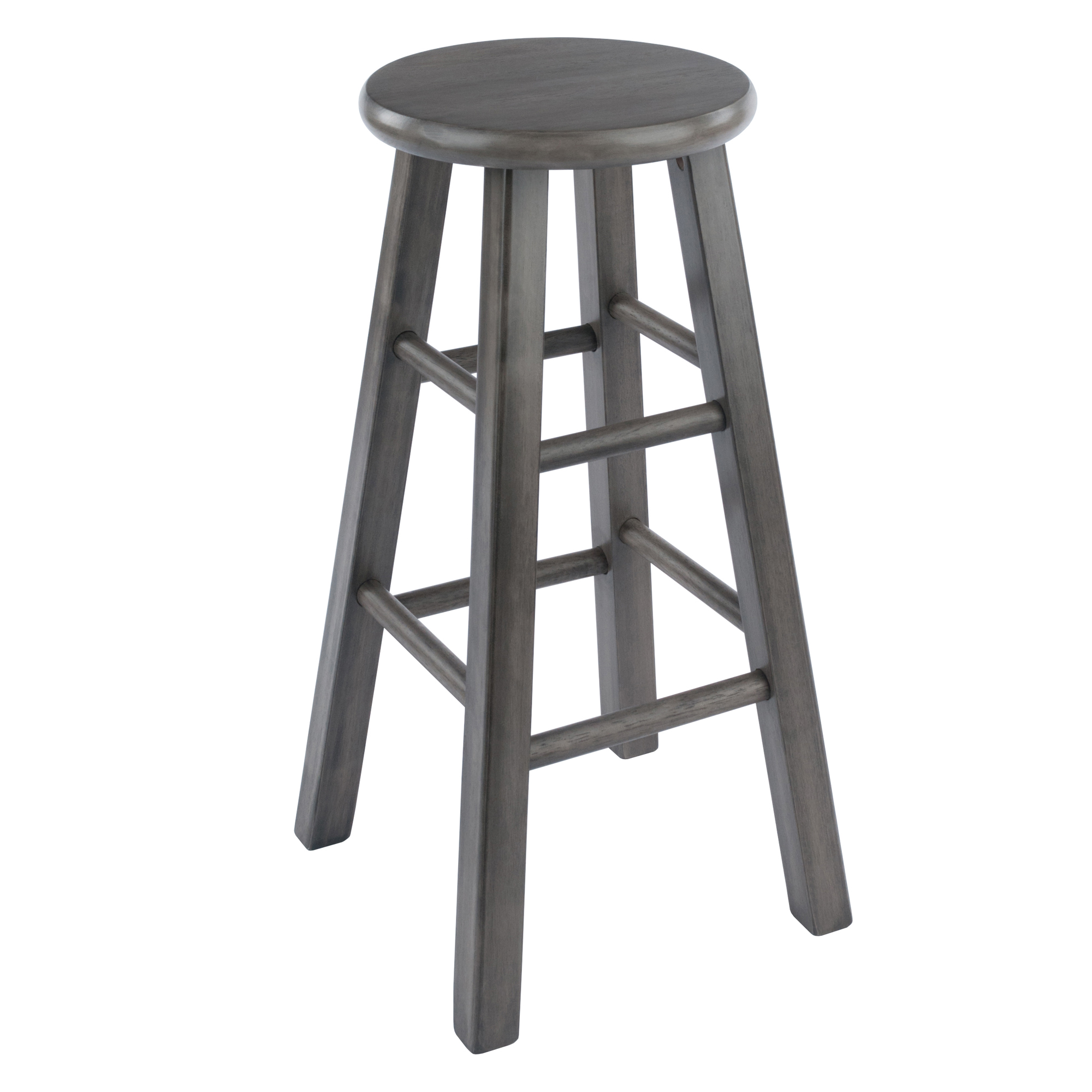 Winsome Wood Ivy 24" Counter Stool, Rustic Gray Finish - image 1 of 7