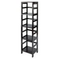 thumbnail image 1 of Winsome Leo 4-Section Narrow Open Shelf, Espresso Finish, 1 of 9