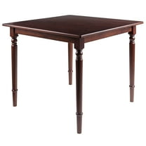 Winsome Mornay Square Dining Table, Walnut Finish