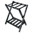 thumbnail image 1 of Winsome Raya Luggage Rack with Shelf, Black Finish, 1 of 12