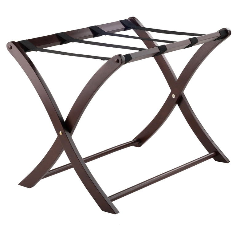 Winsome, Luggage Rack, Model #40620, Cappuccino Finish - Walmart.com