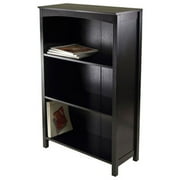 Winsome Terrace 3-Section Bookcase, Shelf, Espresso Finish