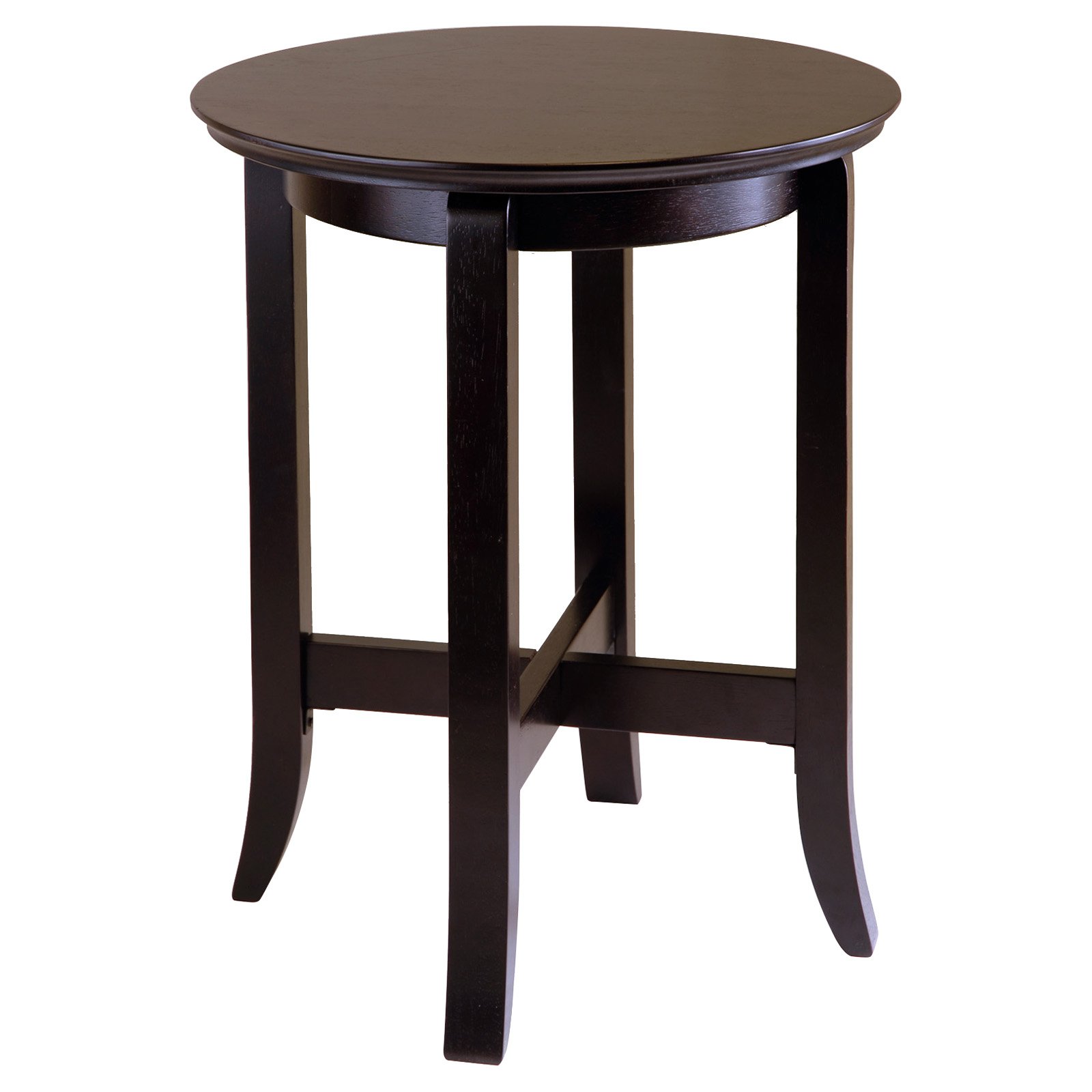 Winsome Wood Toby Round Accent Table, Espresso Finish - image 1 of 2