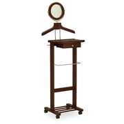 Winsome Vanity Valet Stand, Walnut Finish