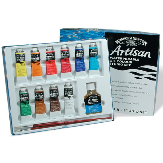 Winsor & Newton Artisan Water Mixable Oil Colour Studio Set