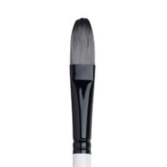 Winsor & Newton Artists' Acrylic Brush, Filbert, Long Handle, 16