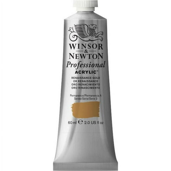 Winsor & Newton Artists' Acrylic Color, 60ml, Renaissance Gold