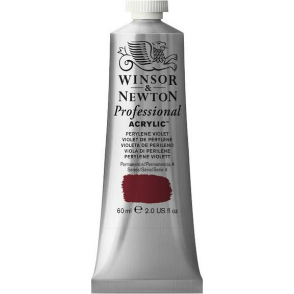 Winsor & Newton Artists' Acrylic Color, 60ml Tube, Perylene Violet