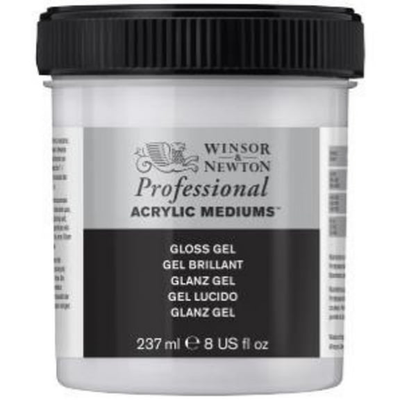 Winsor & Newton Artists' Acrylic Gesso, 237ml Jar, Gloss