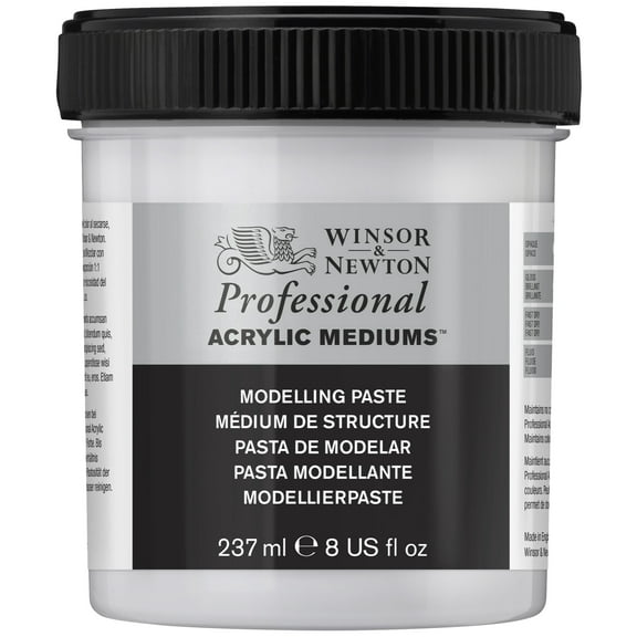 Winsor & Newton Artists' Acrylic Modeling Paste, 237ml Jar