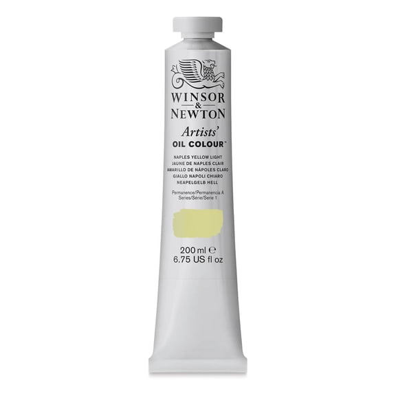 Winsor & Newton Artists' Oil Color, 200ml, Naples Yellow Light