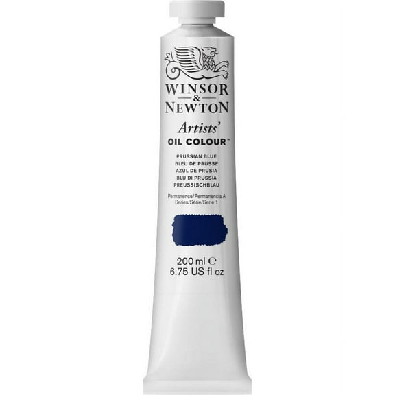 Winsor & Newton Artists' Oil Color, 200ml, Prussian Blue