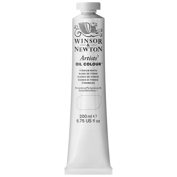 Winsor & Newton Artists' Oil Color, 200ml, Titanium White