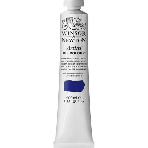 Winsor & Newton Artists' Oil Color, 200ml, Winsor Violet Dioxide