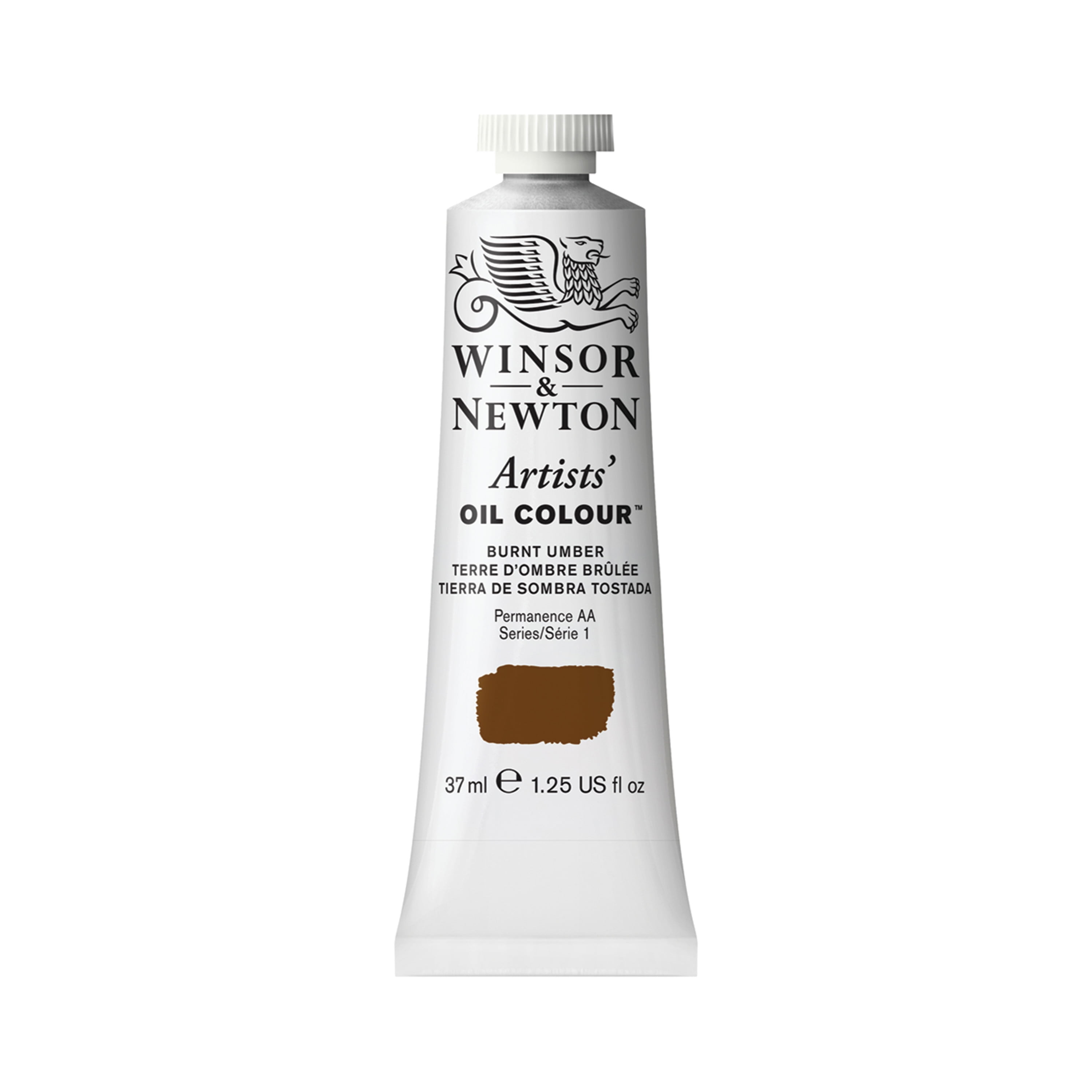 Winsor & Newton Artists Oil Color, 37ml, Burnt Umber