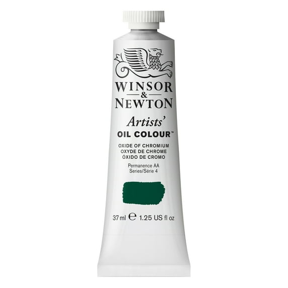 Winsor & Newton Artists Oil Color, 37ml, Oxide of Chromium