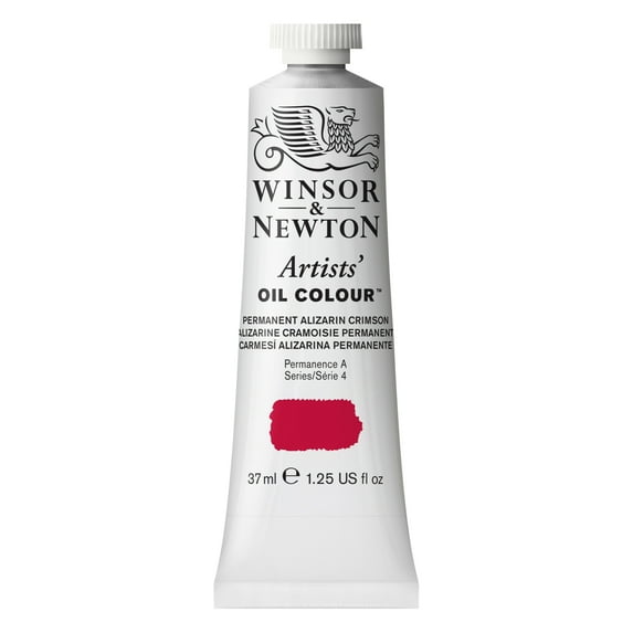 Winsor & Newton Artists' Oil Color, 37ml, Permanent Alizarin Crimson Hue