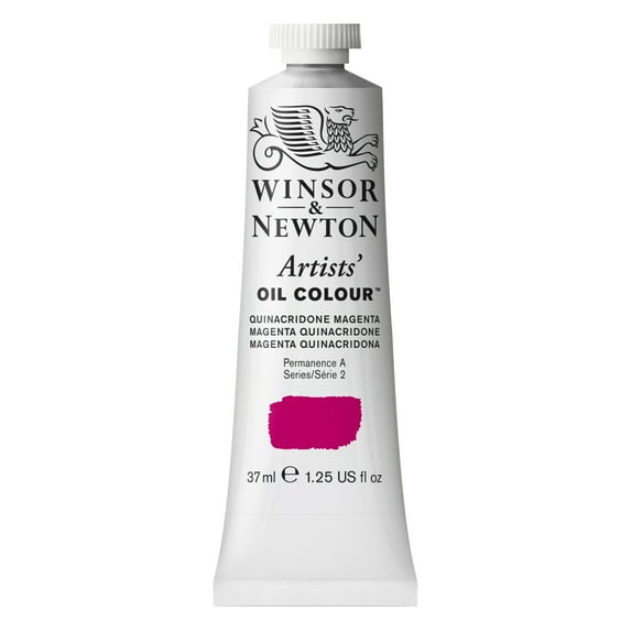 Winsor & Newton Artists Oil Color, 37ml, Quinacridone Magenta