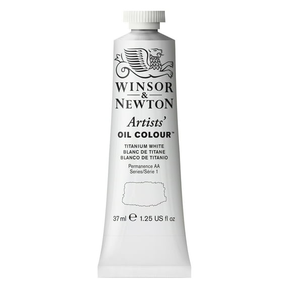 Winsor & Newton Artists' Oil Color, 37ml, Titanium White