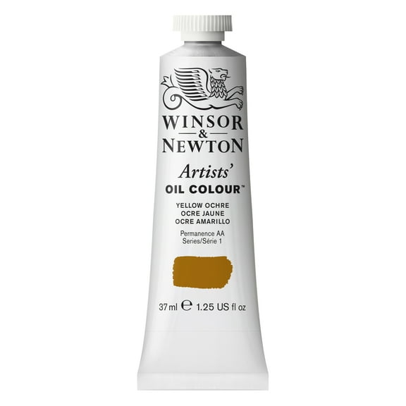 Winsor & Newton Artists Oil Color, 37ml, Yellow Ochre