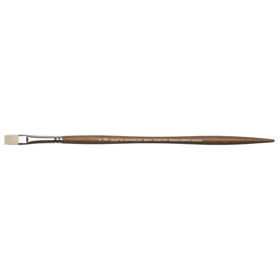Winsor & Newton Artists' Oil Synthetic Hog Brush, Bright 6