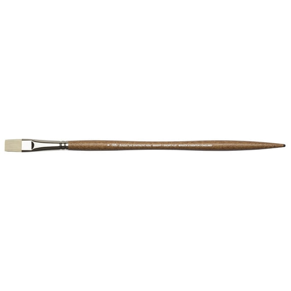 Winsor & Newton Artists' Oil Synthetic Hog Brush, Bright 8