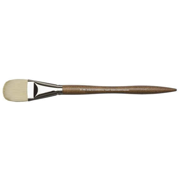 Winsor & Newton Artists' Oil Synthetic Hog Brush, Filbert, 20