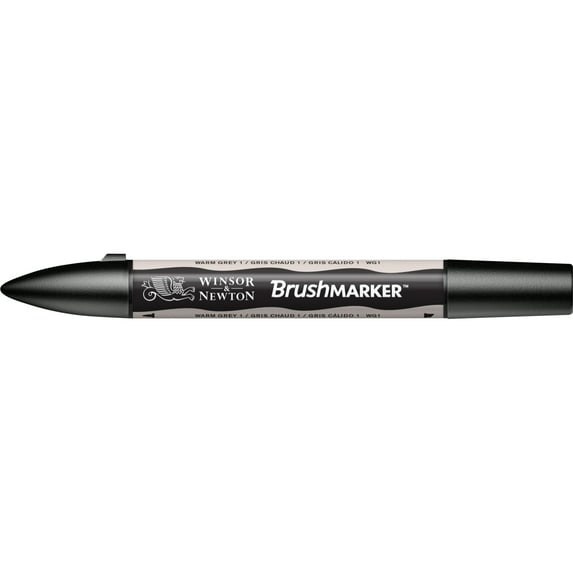 Winsor & Newton Brush Marker, Warm Gray 1