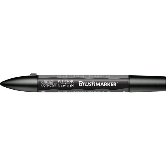 Winsor & Newton BrushMarker, Cool Gray 4
