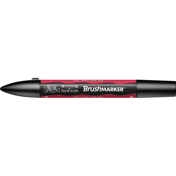 Winsor & Newton BrushMarker, Ruby, Twin Tip