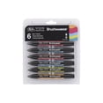 thumbnail image 1 of Winsor & Newton BrushMarker Set, 6-Markers, Mid Tones, 1 of 3