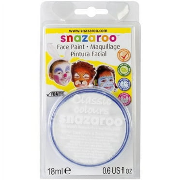 Winsor & Newton / Colart 1119100 Snazaroo Face Paint 18Ml Clam Pack White