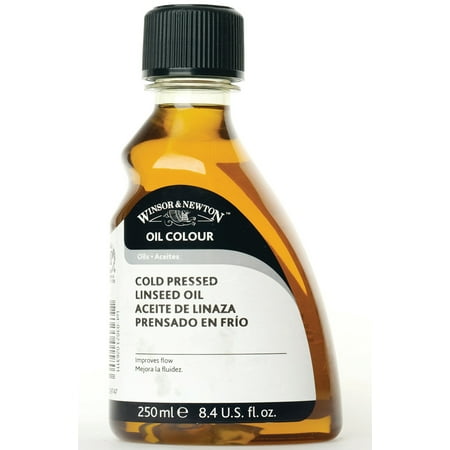 Winsor & Newton Cold-Pressed Linseed Oil, 250 ml