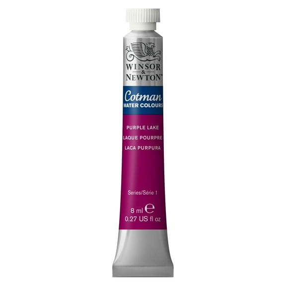 Winsor & Newton Cotman Watercolor, 8ml Tube, Purple Lake