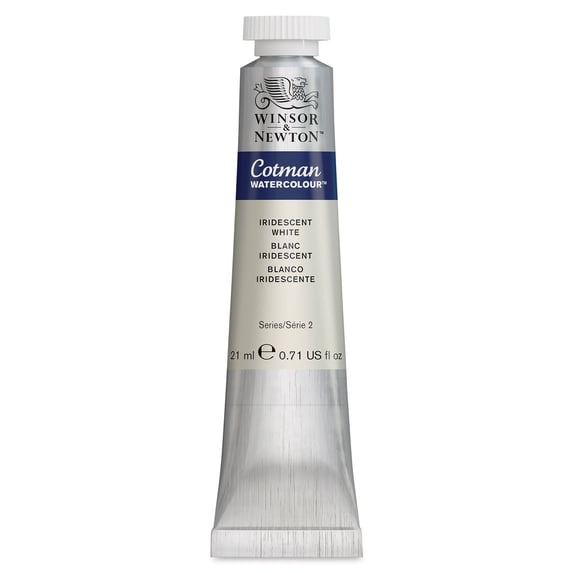 Winsor & Newton Cotman Watercolors - Iridescent White, 21 ml, Tube