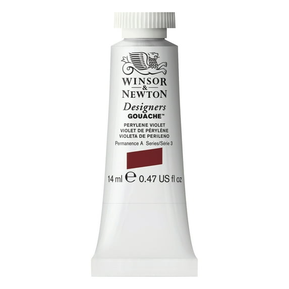 Winsor & Newton Designers Gouache Color, 14ml, Perylene Violet