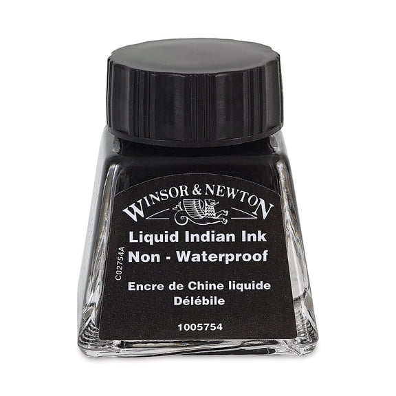 Winsor & Newton Drawing Ink - Liquid Indian, 14 ml