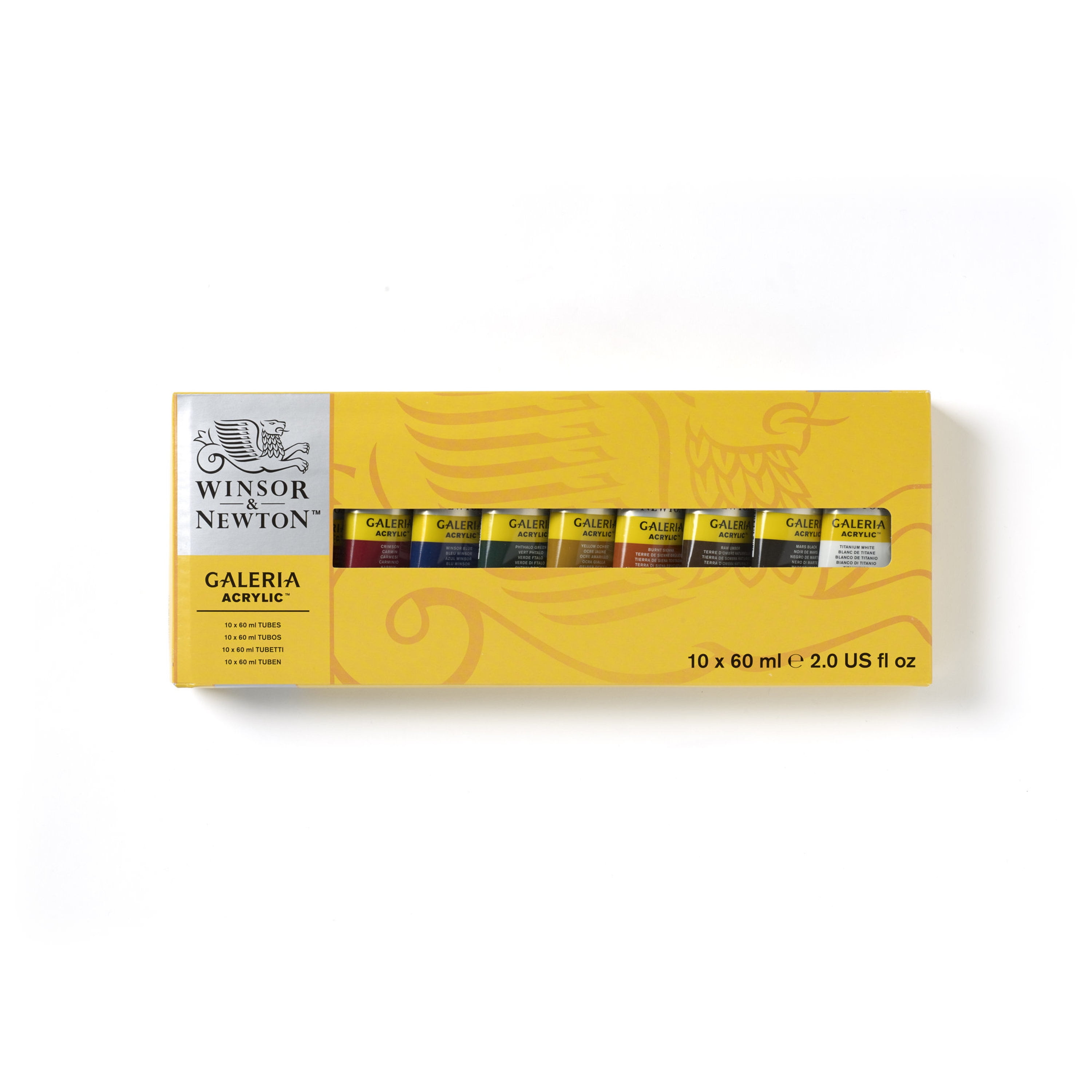 Winsor & Newton® Galeria® Acrylic Color 10 Tube Set, 60ml