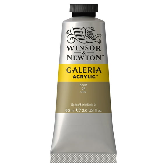 Winsor & Newton Galeria Acrylic Paint, 60ml, Gold