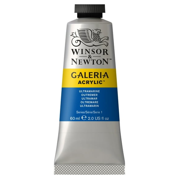 Winsor & Newton Galeria Acrylic Paint, 60ml, Ultramarine