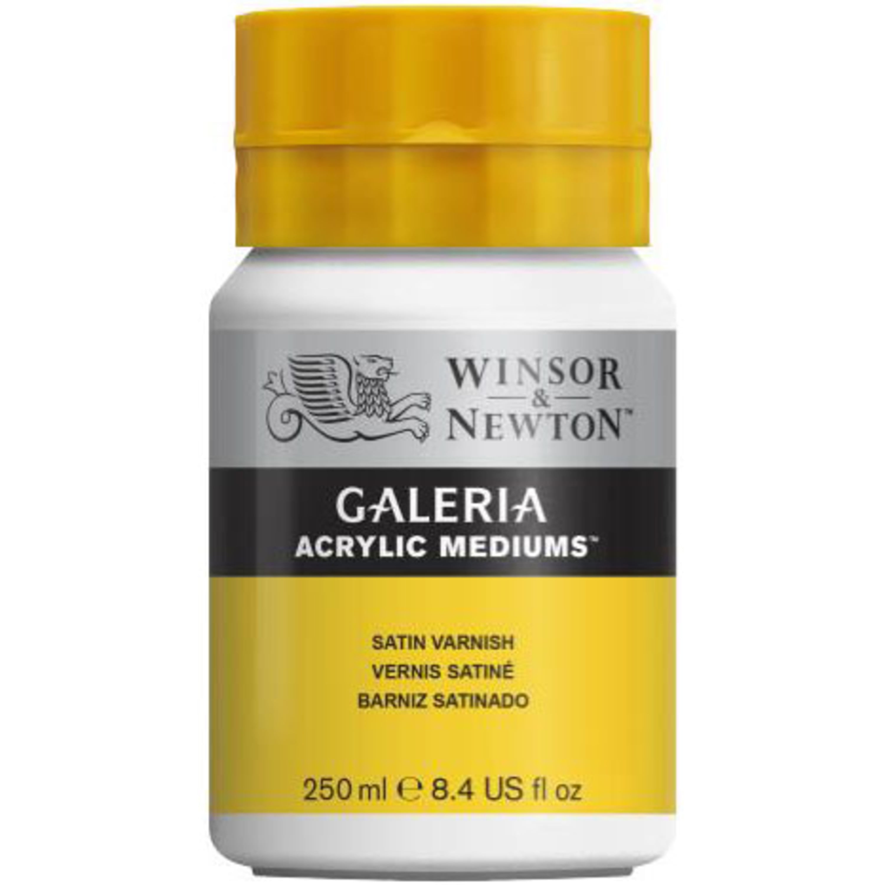 Winsor & Newton Galeria Acrylic Varnish, 250ml, Satin