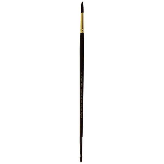 Winsor & Newton Galeria Brush, Round, Long Handle, 8