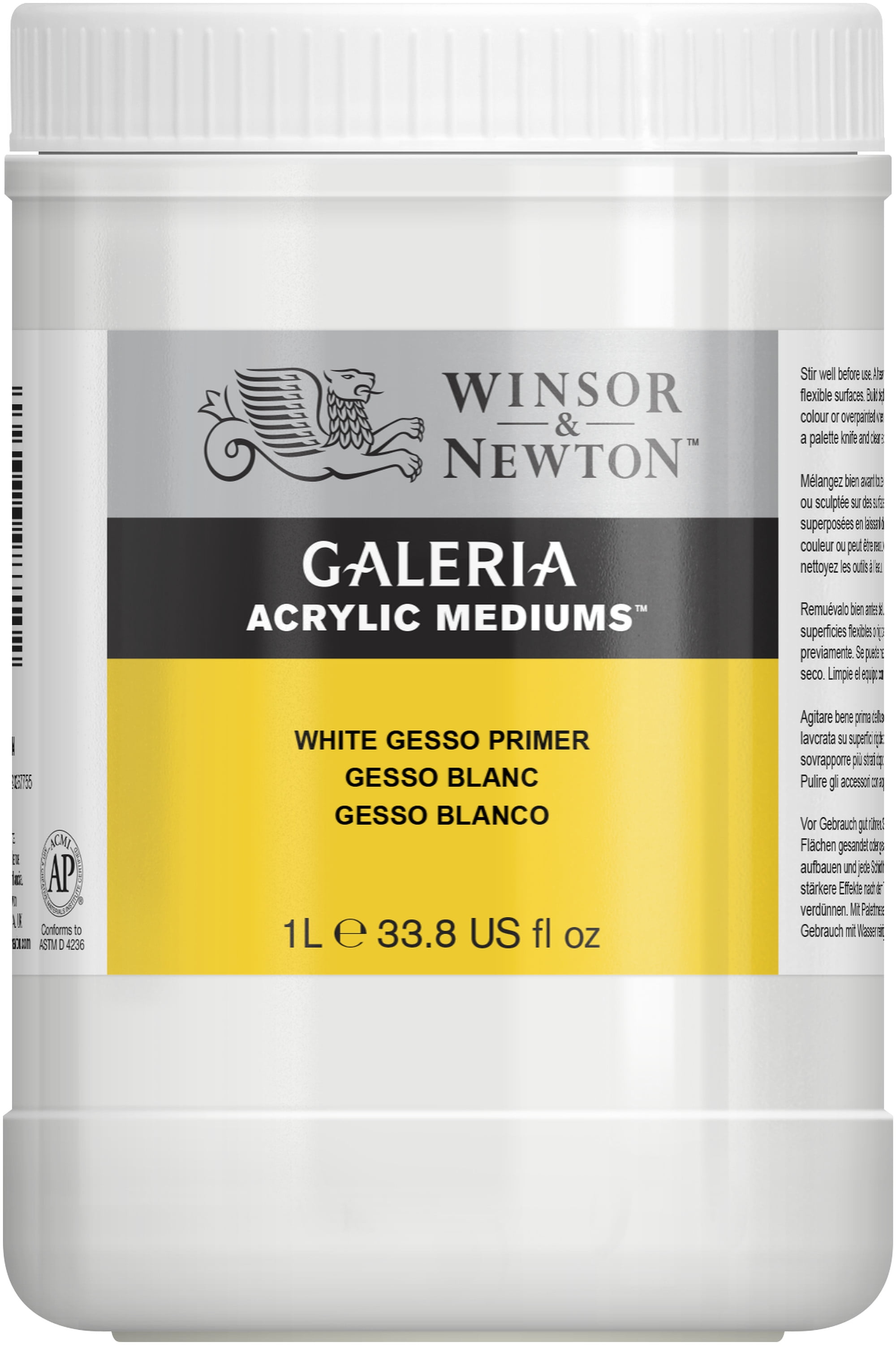 PRIMA WHITE GESSO GALLON