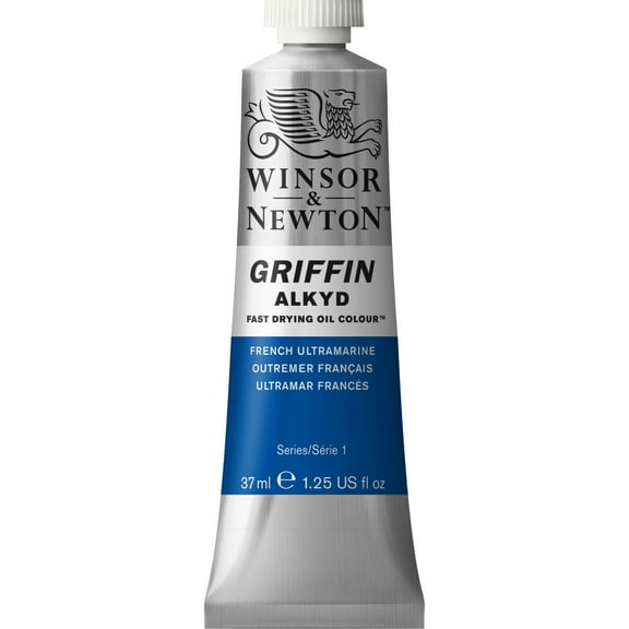 Winsor & Newton Griffin Alkyd Fast-Drying Oil Paint, 37ml, French Ultramarine